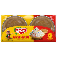 Keebler Graham Pie Crusts Mini, 6 Each