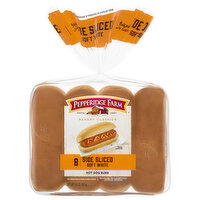 Pepperidge Farm Bakery Classics, Side Sliced Hot Dog Buns, 8 Each