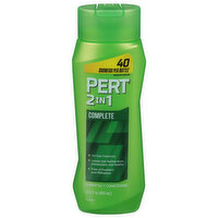 Pert Shampoo & Conditioner, 2 in 1, Classic Clean, for Normal Hair, 13.5 Ounce