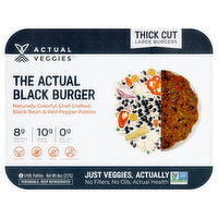 Actual Veggies The Actual Black Burger, 8 Ounce