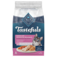 Blue Cat Food, Sensitive Stomach, Chicken & Brown Rice Recipe, Adult, 5 Pound