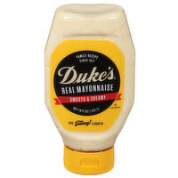 Duke's Mayonnaise, Real, Smooth & Creamy, 18 Ounce