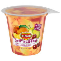 Del Monte Cherry Mixed Fruit, 7 Ounce