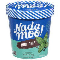 NadaMoo! Organic Mint Chip Frozen Dessert, 16 Ounce