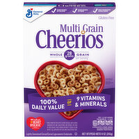Cheerios Cereal, Lightly Sweetened, Multi Grain, 9 Ounce