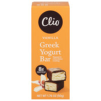 Clio Greek Vanilla Yogurt Bar, 1.8 Ounce