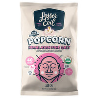 LesserEvil Popcorn, Himalayan Pink Salt, 4.6 Ounce