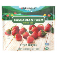 Cascadian Farm Organic Strawberries, Premium Frozen Fruit, Non-GMO, 10 Ounce