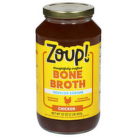 Zoup! Reduced Sodium Chicken Bone Broth, 32 Ounce