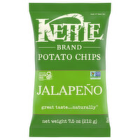 Kettle Brand Jalapeno Kettle Potato Chips, 7.5 Ounce