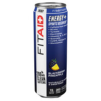Lifeaid Beverage Company Energy+, Blackberry Pineapple, 12 Ounce