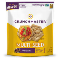 Crunchmaster Multi-Seed Crackers Original, 4 Ounce