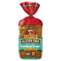 Canyon Bakehouse Bread, 100% Whole Grain, Gluten Free, Hawaiian Sweet, 18 Ounce