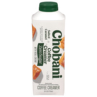 Chobani Coffee Creamer Salted Caramel Zero Sugar, 24 Ounce