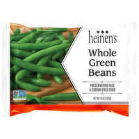 Heinen's Whole Green Beans, 14 Ounce