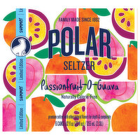 Polar Seltzer Passionfruit-O-Guava, 6 Each