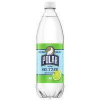 Polar Seltzer Water, Lime, 1 Litre
