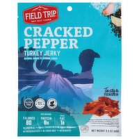 Field Trip Cracked Pepper Turkey Jerky, 2.2 Ounce