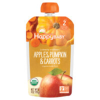 Happy Baby Apples, Pumpkin & Carrots, 4 Ounce