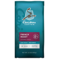 Caribou Ground Coffee French Roast, 12 Ounce