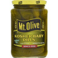 Mt. Olive Kosher Baby Dill Pickles, 24 Ounce