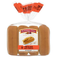 Pepperidge Farm Bakery Classics Top Sliced Sweet Hawaiian Hot Dog Buns, 8 Each