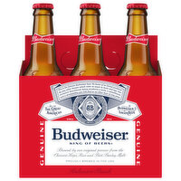 Budweiser Beer, 6 Each