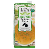 Heinen's Organic Vegetable Culinary Stock, 32 Ounce