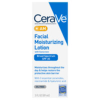 CeraVe Facial Moisturizing Lotion Am Spf30, 3 Fluid ounce