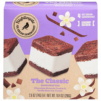 Nightingale Chomp Size Ice Cream Sandwiches The Classic, 4 Each