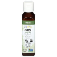 Aura Cacia Body Oil Castor, 4 Ounce