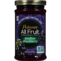 Polaner Seedless Blackberry Spreadable Fruit, 10 Ounce