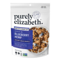 Purely Elizabeth Ancient Grain Granola, Blueberry Hemp, 12 Ounce