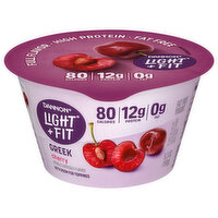 Light + Fit Cherry Nonfat Yogurt, 5.3 Ounce