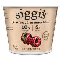 Siggi's Plant-Based Coconut Blend, Raspberry, 5.3 Ounce