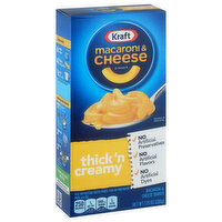 Kraft Mac & Cheese-Thick&Creamy, 7.25 Ounce