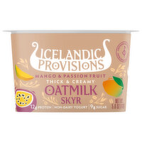 Icelandic Provisions Oatmilk Skyr Passionfruit, 5 Ounce
