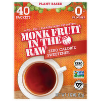 Monk Fruit In The Raw Zero Calorie Sweetener, 40 Each