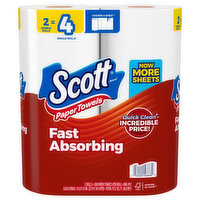 Scott Paper Towels Double Roll Choose-A-Sheet, 2 Each