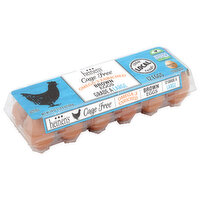 Heinen's Cage Free Grade A Large Brown Eggs, 12 Each