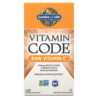 Gol Vitamin Code Raw Vitamin C, 120 Each