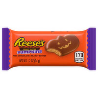 Reese's Milk Chocolate & Peanut Butter, Peanut Butter Pumpkins, 1.2 Ounce