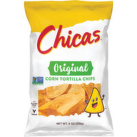 Chicas Corn Tortilla Chips Sea Salt, 11 Ounce