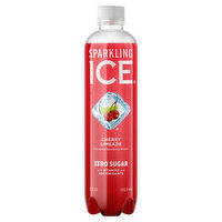 Sparkling Ice Cherry Limeade Sparkling Water, 17 Fluid ounce