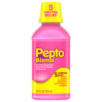 Pepto Bismol Original Liquid, 12 Ounce