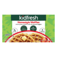 Kidfresh Waffles, Homestyle, 10 Ounce