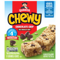 Quaker Chewy Chocolate Chip Granola Bars, 8 Each