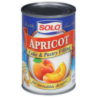 Solo Cake & Pastry Filling, Apricot, 12 Ounce
