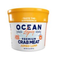 Ocean Legacy Jumbo Lumb Crab Meat 8 oz, 8 Ounce