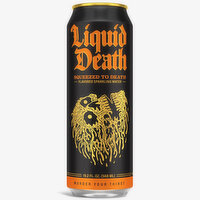 Liquid Death Sparkling Water Squeezed To Death, 19.2 Fluid ounce